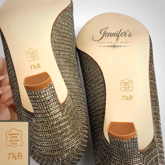 Caparros Women's NEW Willamena Peep Toe Heels NEW! Size 7.5B - Picture 10 of 13